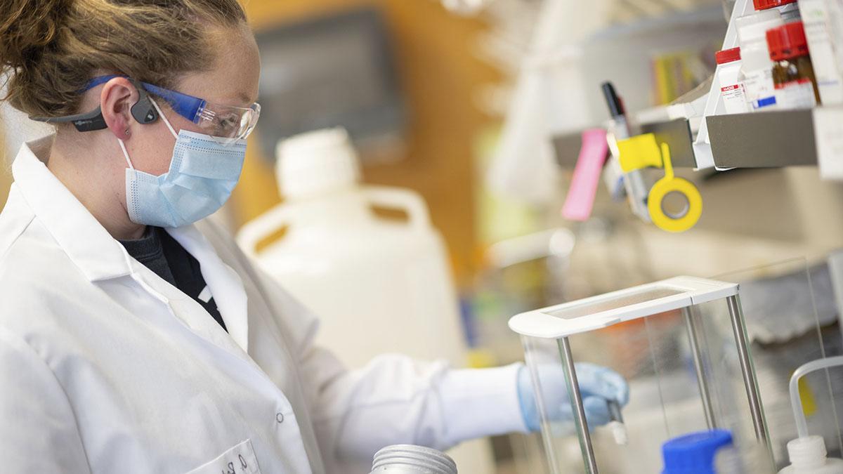 Women in a laboratory