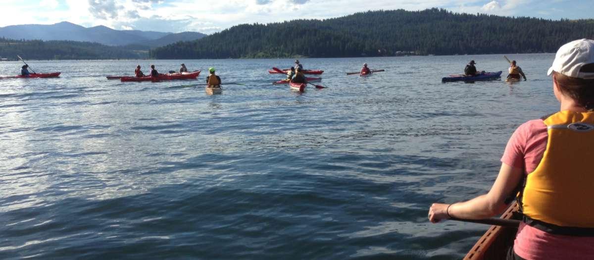 Water is useful and fun when we can safely enjoy activities like canoeing.